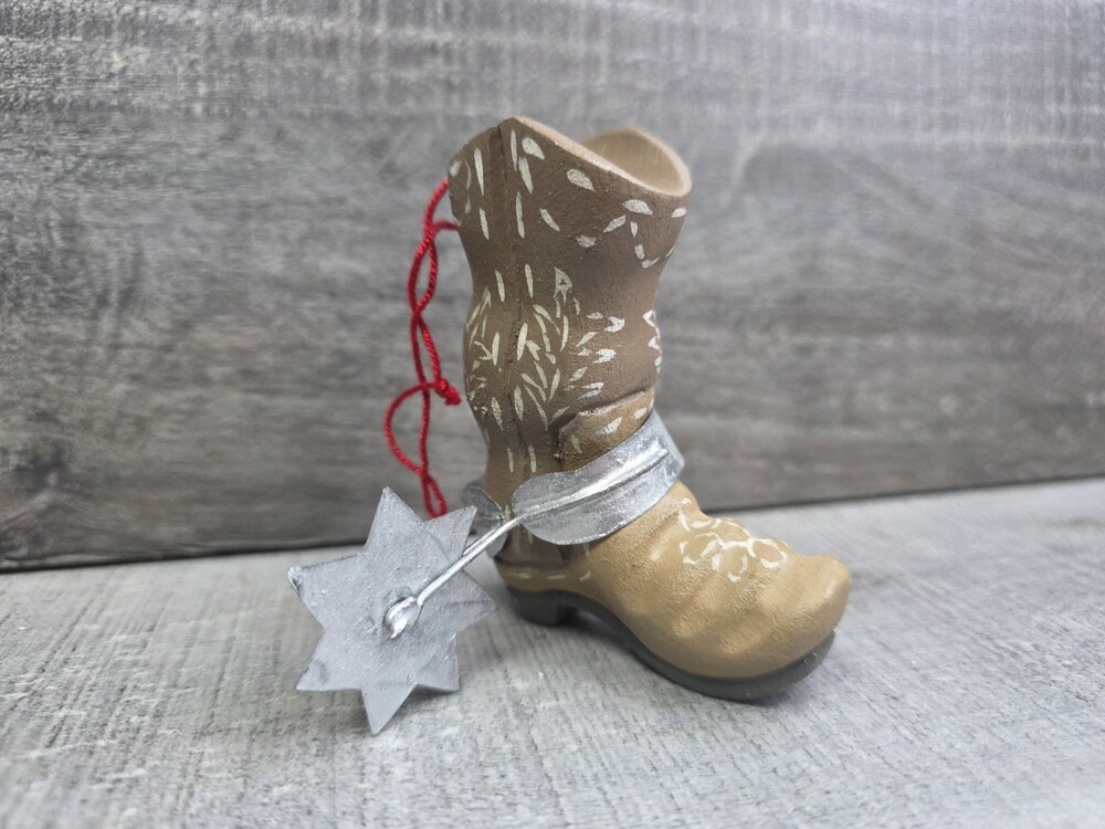 Cowboy Boot Cactus Ornament Spur Drum Gifts Western Rodeo Christmas 281a